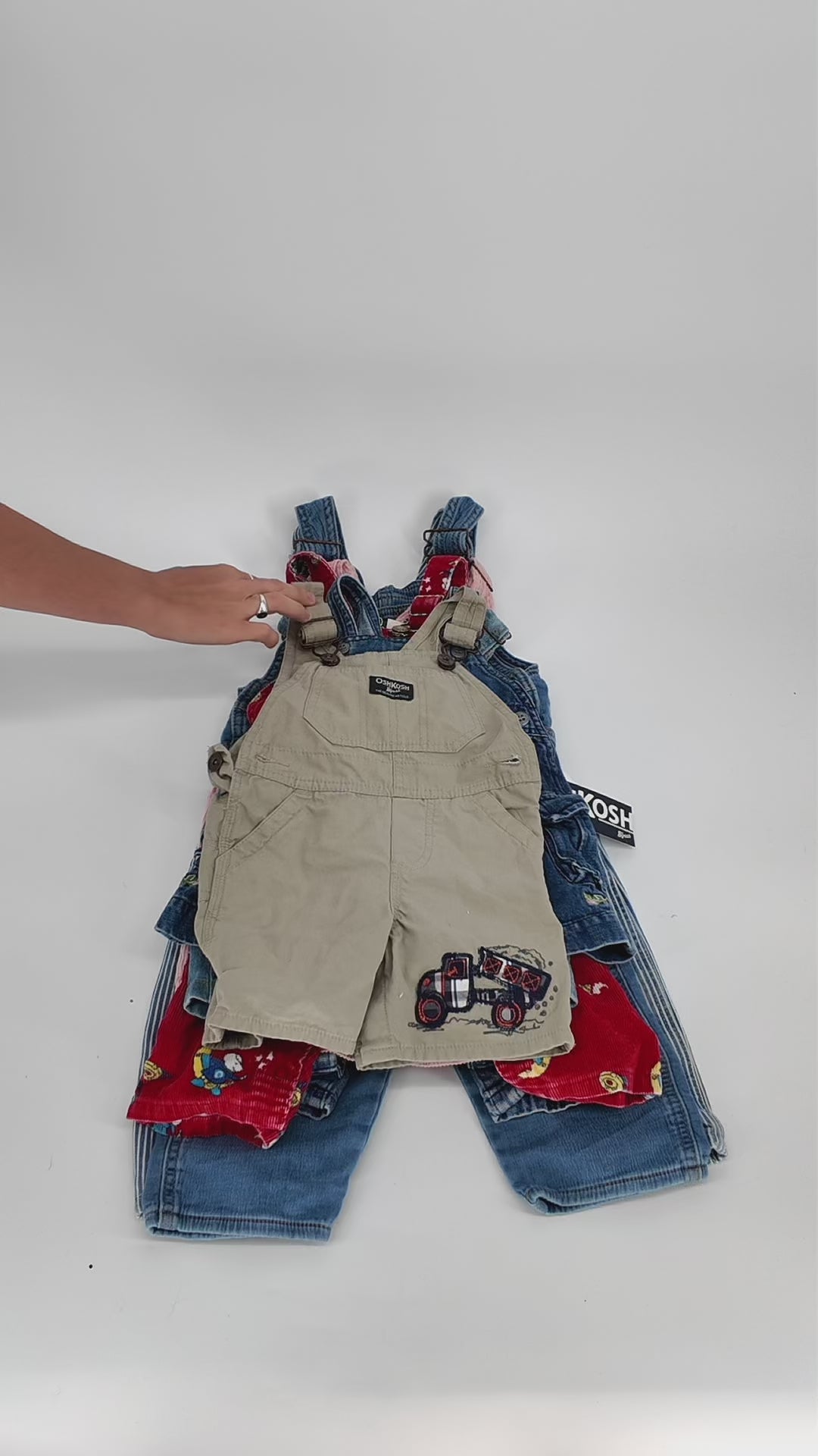 OSHKOSH  USA製　オーバーオール Vintage OshKosh Overalls Mens 38x32 Denim Carpenter Workwear Bib