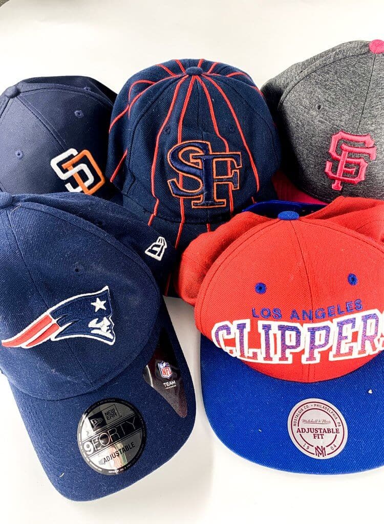 Pro-Sports Brand Hat Mix of 20 - LA Vintage