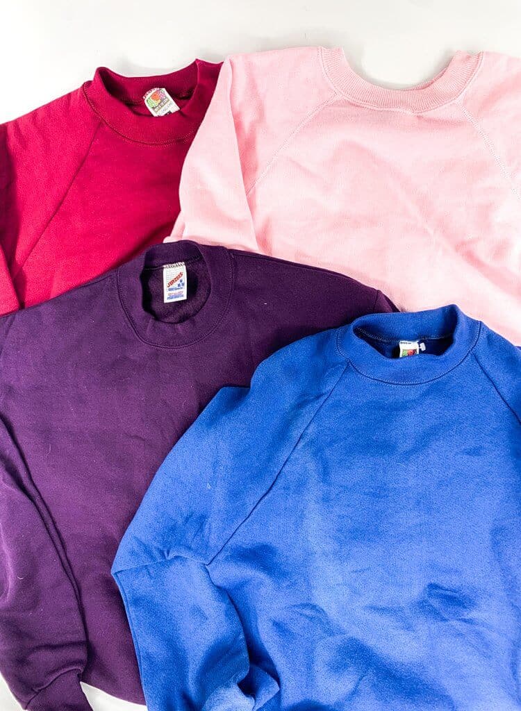 Blank Printing Sweatshirts Mix of 20