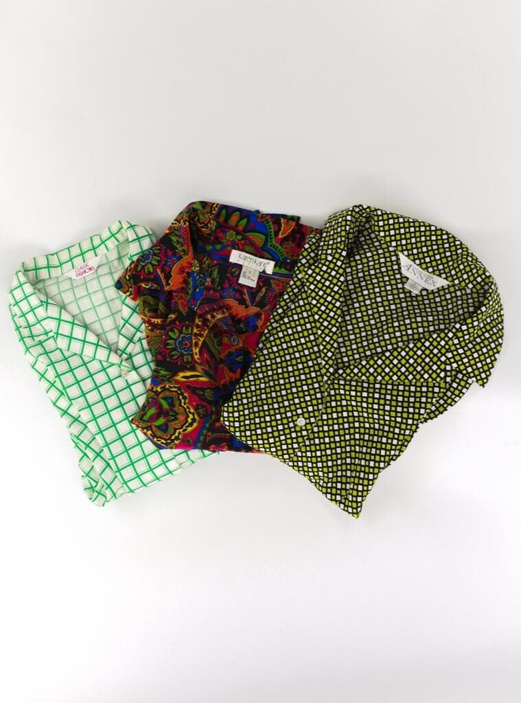 Vintage Women's Silk Blouse Mix of 10 - LA Vintage Wholesale