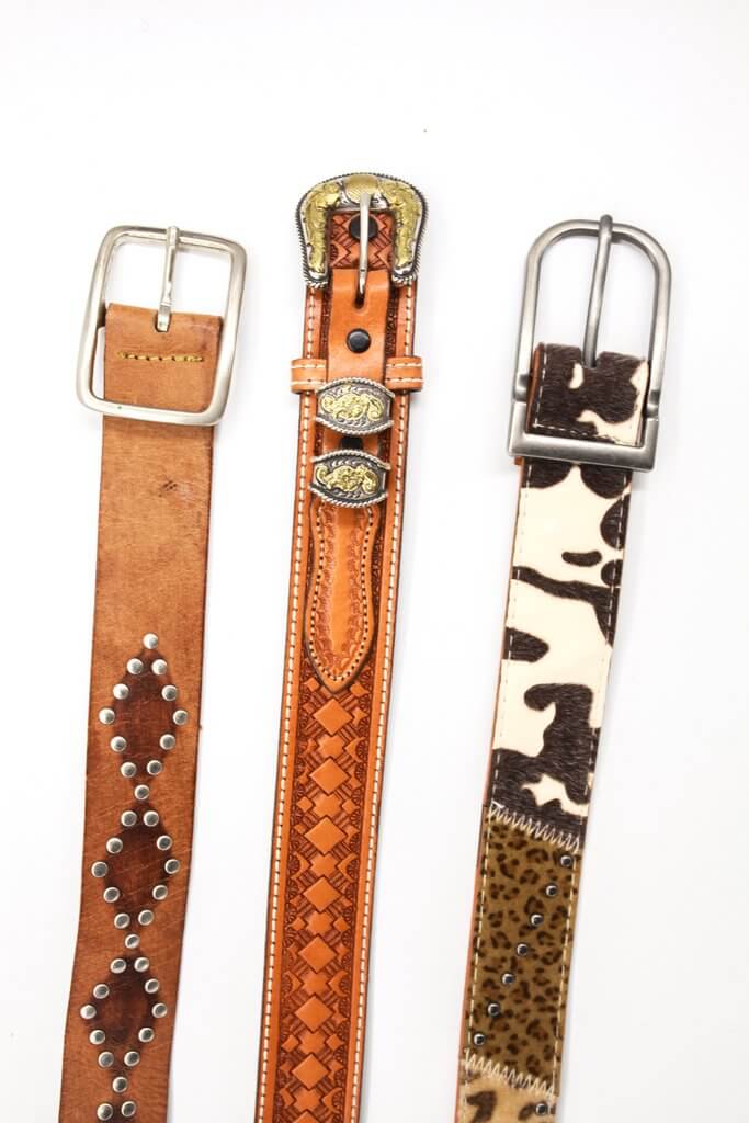 LAV Western Belts Mix Of 10