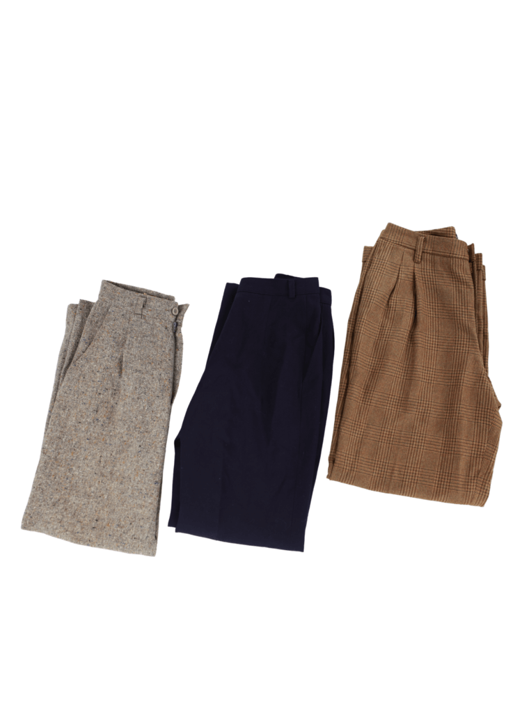 Vintage Men's High-Waist Trouser Mix - Vintage Sportswear