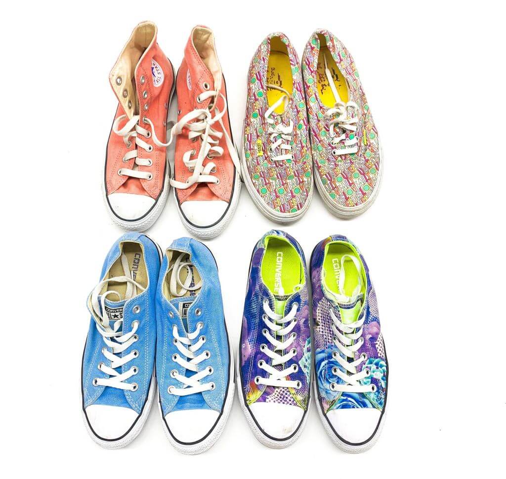 Converse Shoe Mix of 15 Pairs