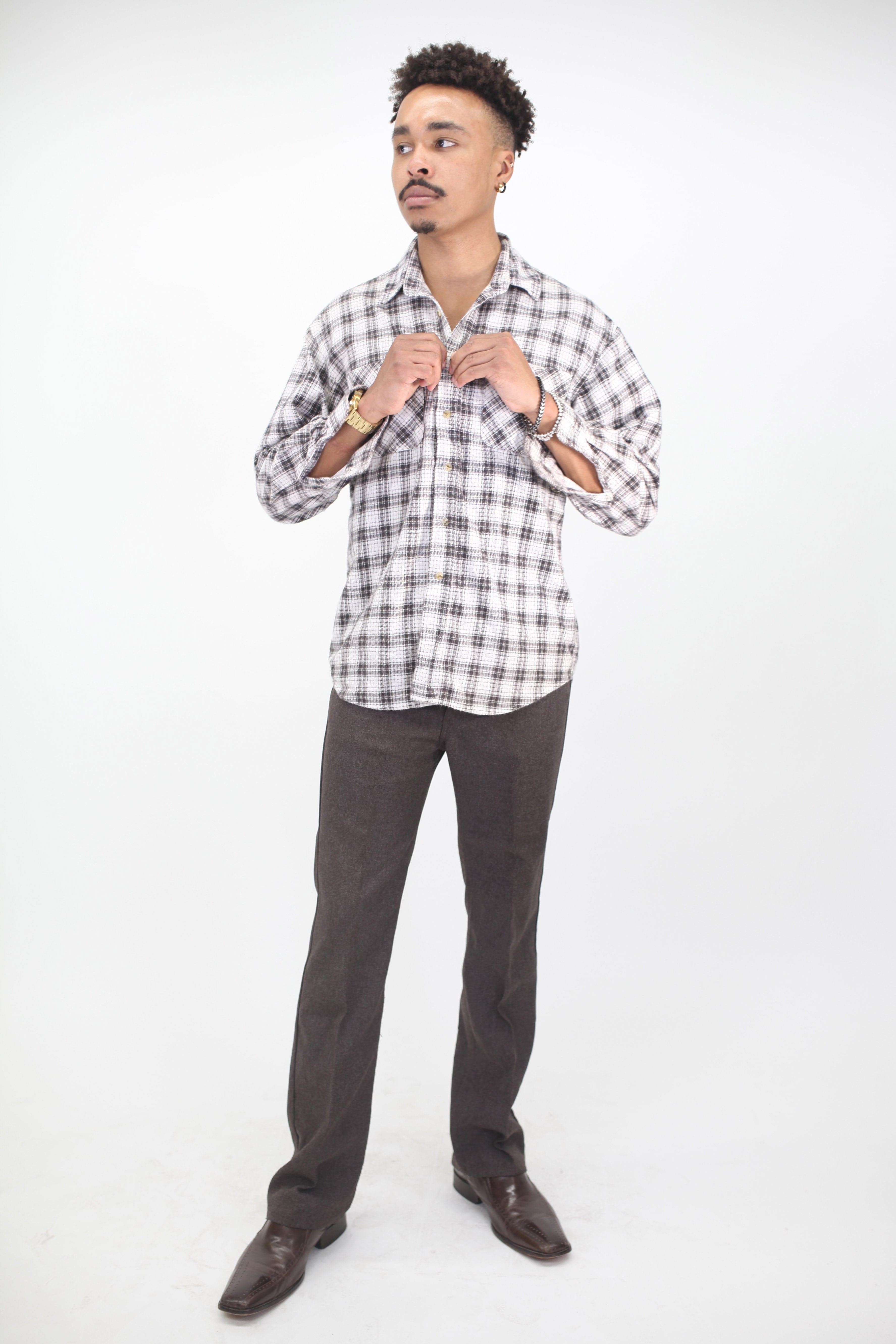 Vintage Men's Long Sleeve Shirt Mix of 20 Shirts - LA Vintage Wholesale