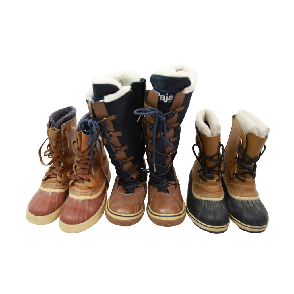 Winter Boot's Mix Of 15