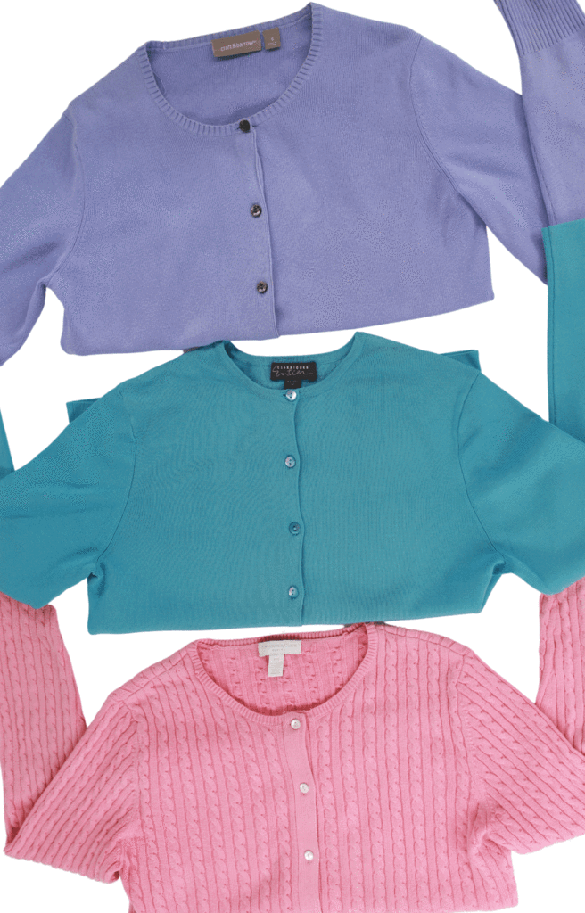Vintage Women's 90's Cardigan Sweater Mix of 10