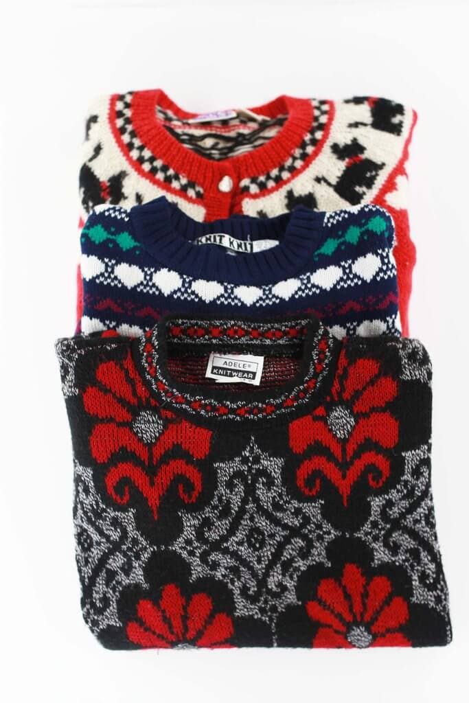 Vintage Women's Novelty Sweater Mix of 20 - LA Vintage Wholesale 