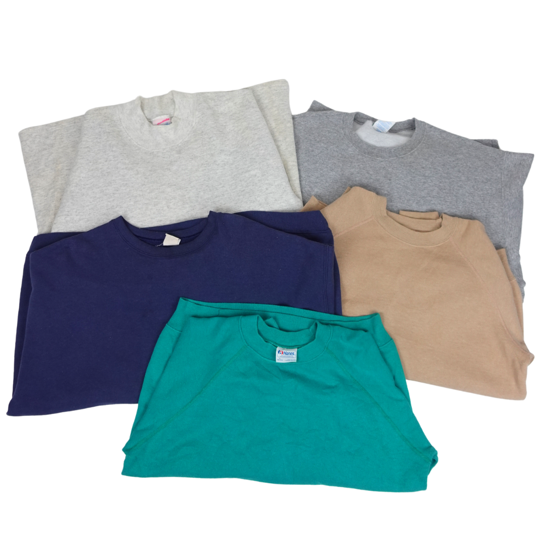 Blank Sweatshirts & T-Shirts Bale of 100 lbs