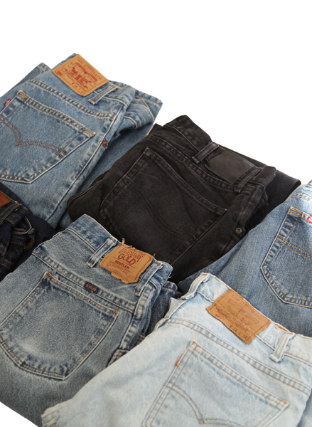 Mix of Men's Branded Jeans| LA Vintage Wholesale Supplier