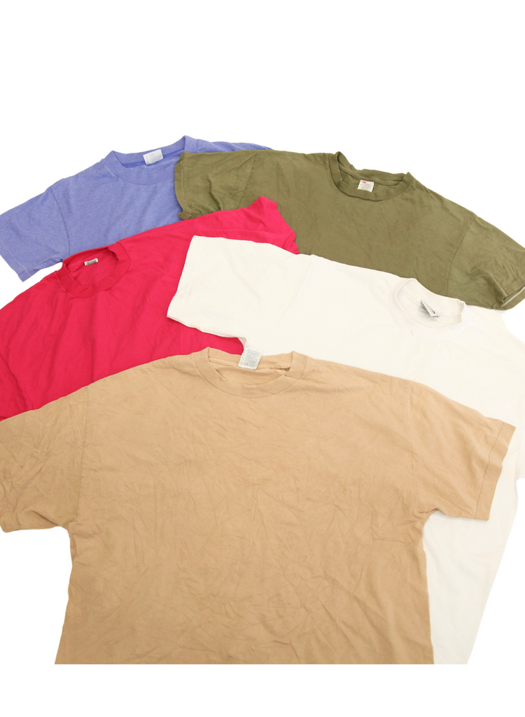 Blank Printing T Shirt Mix Of 20 LA Vintage