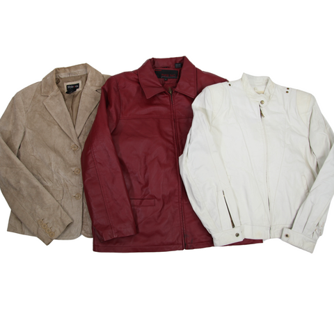 Vintage Leather Jacket Mix of 20 | Retro Vintage Clothing
