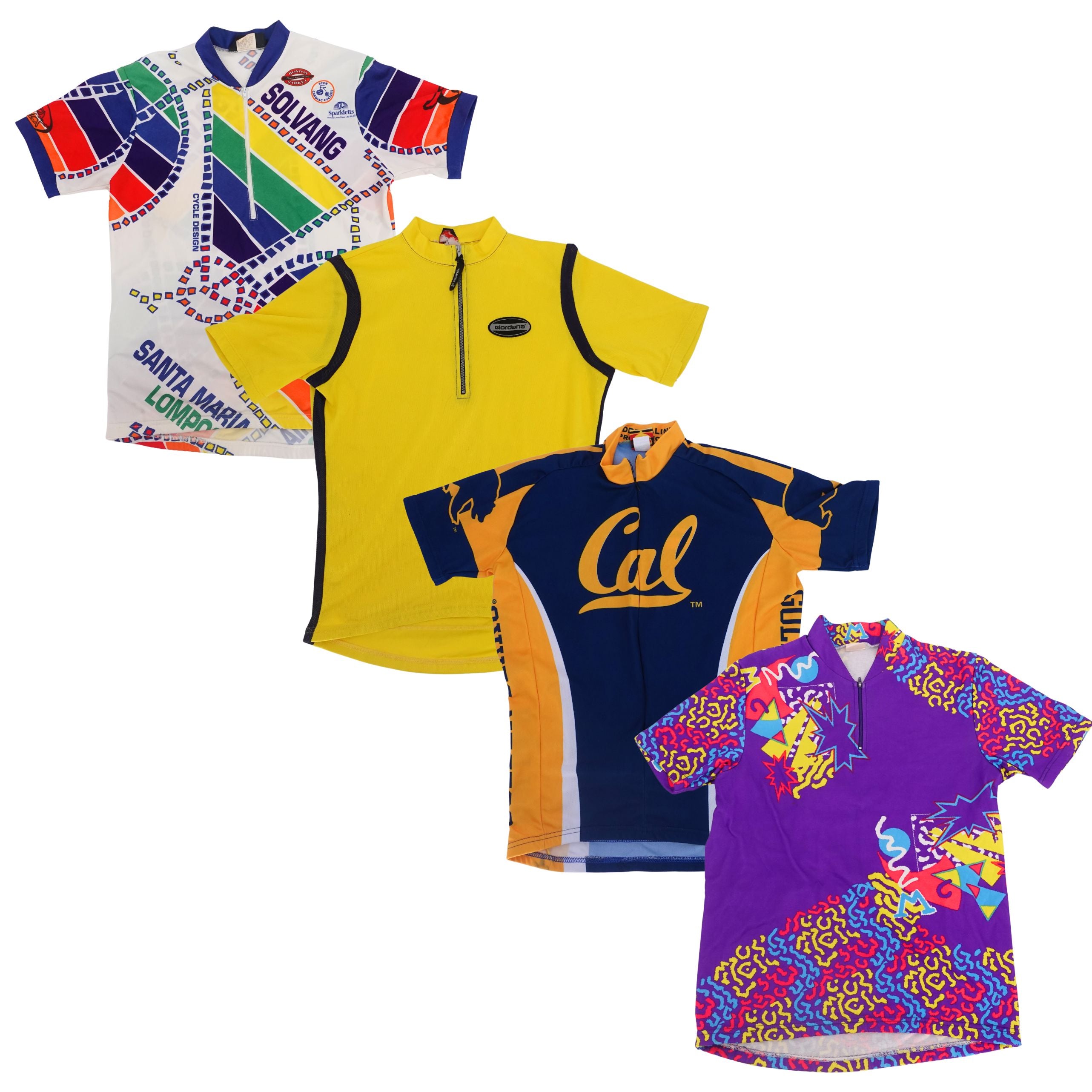 Cyclist Jerseys Mix of 10