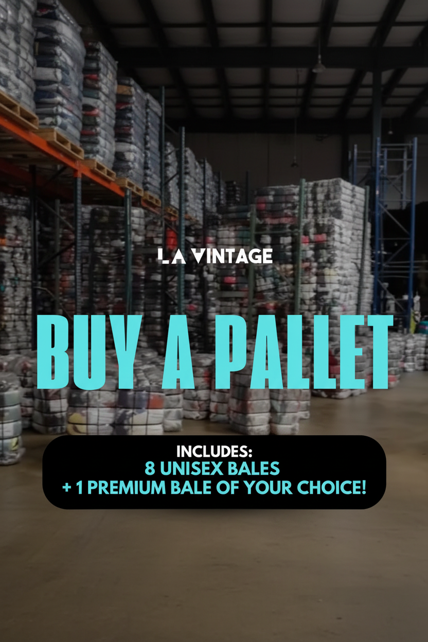 Unisex Pallet (9 BALES OF 100 LBS)