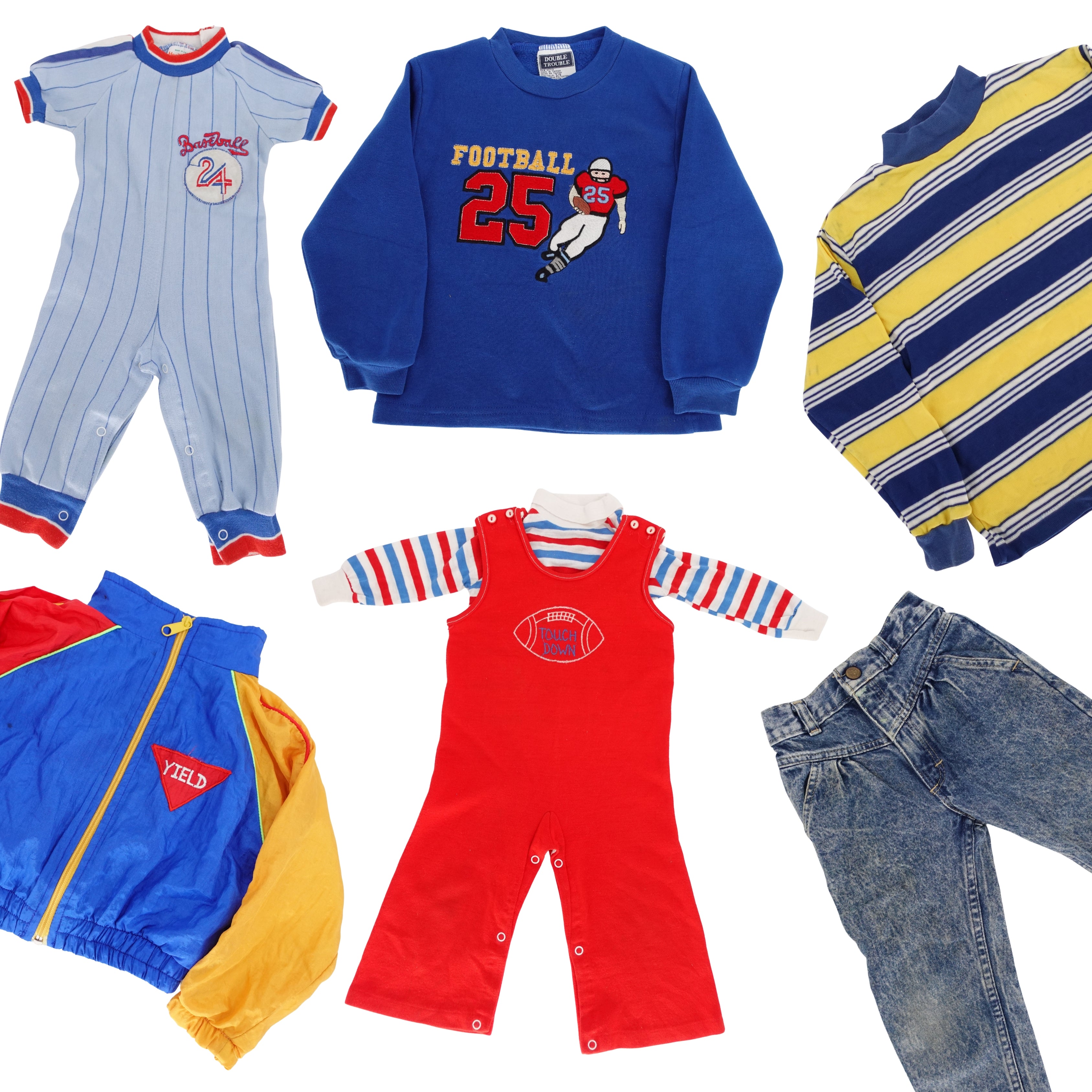 Kid's True Vintage Mixed Clothing Bale of 100 lbs