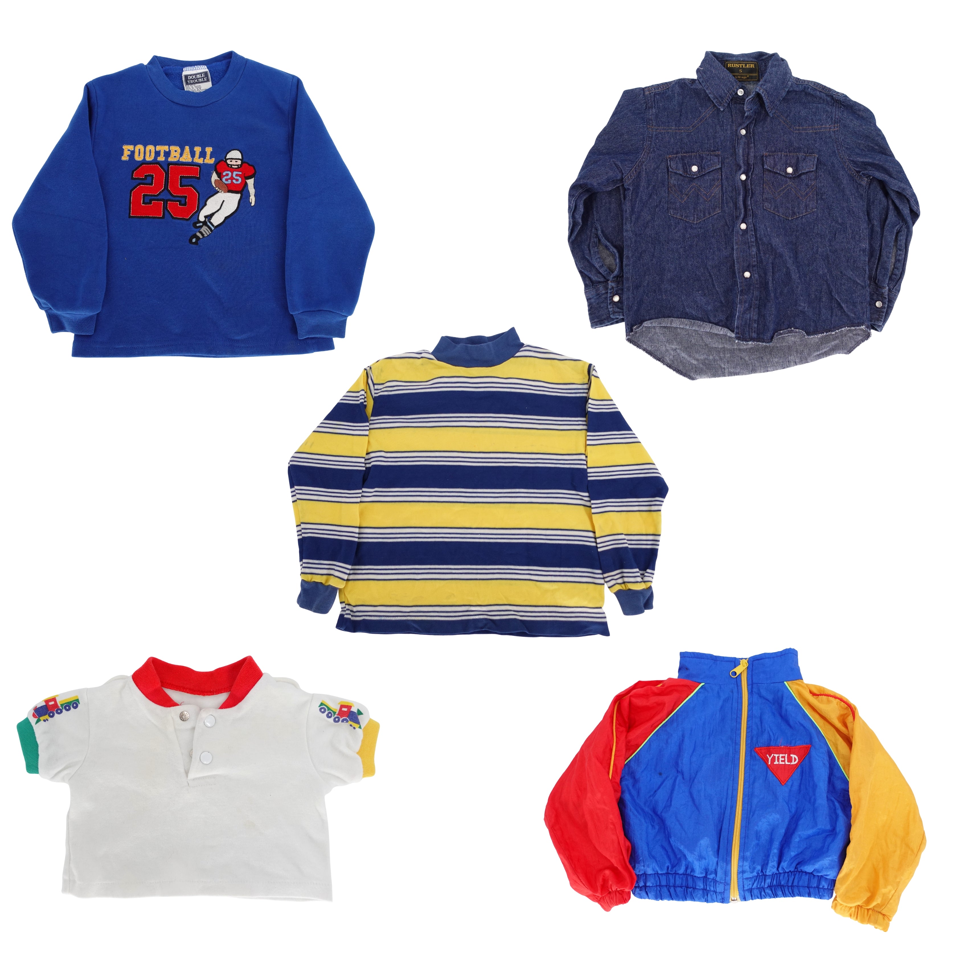 Kid's True Vintage Mixed Clothing Bale of 100 lbs