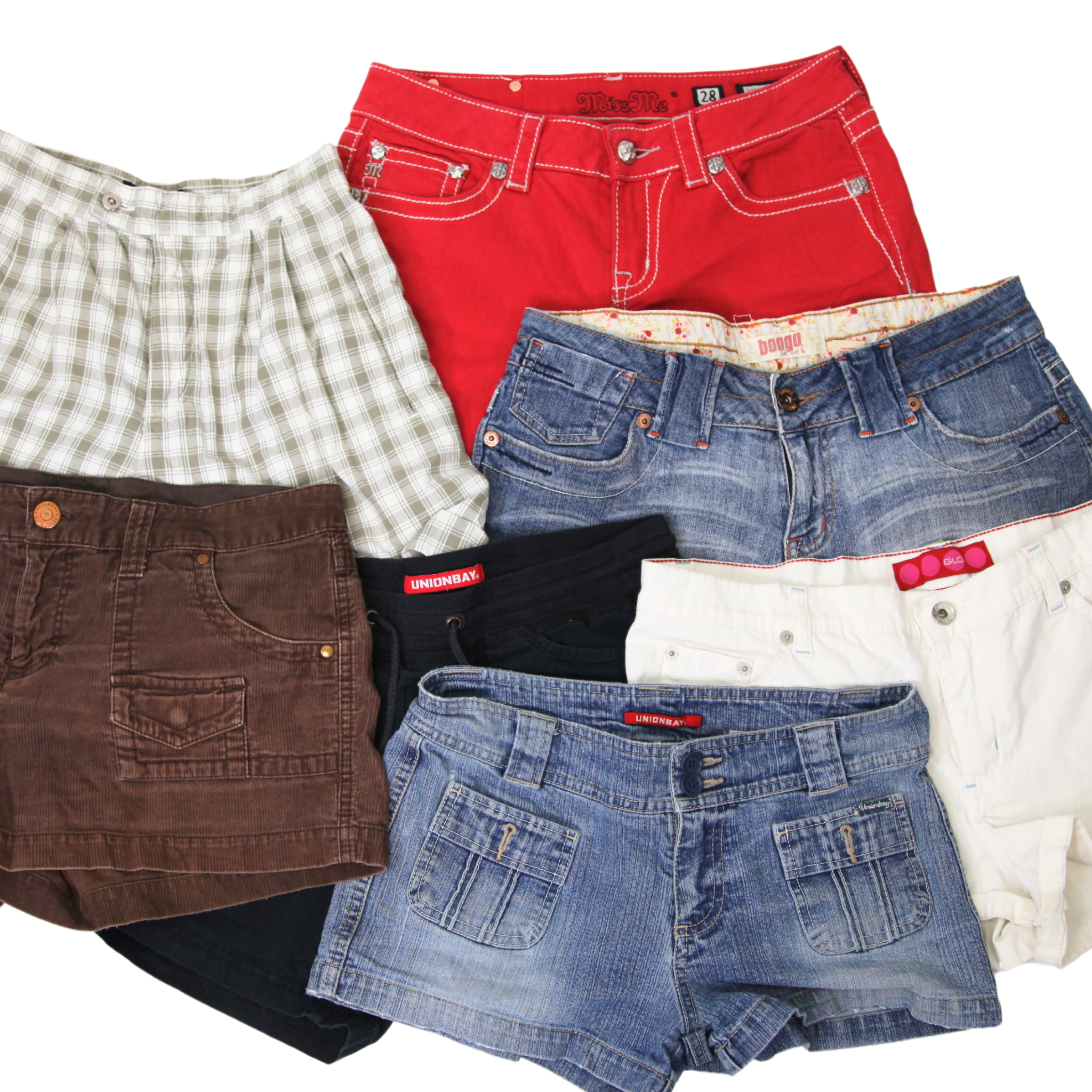 y2k women's shorts