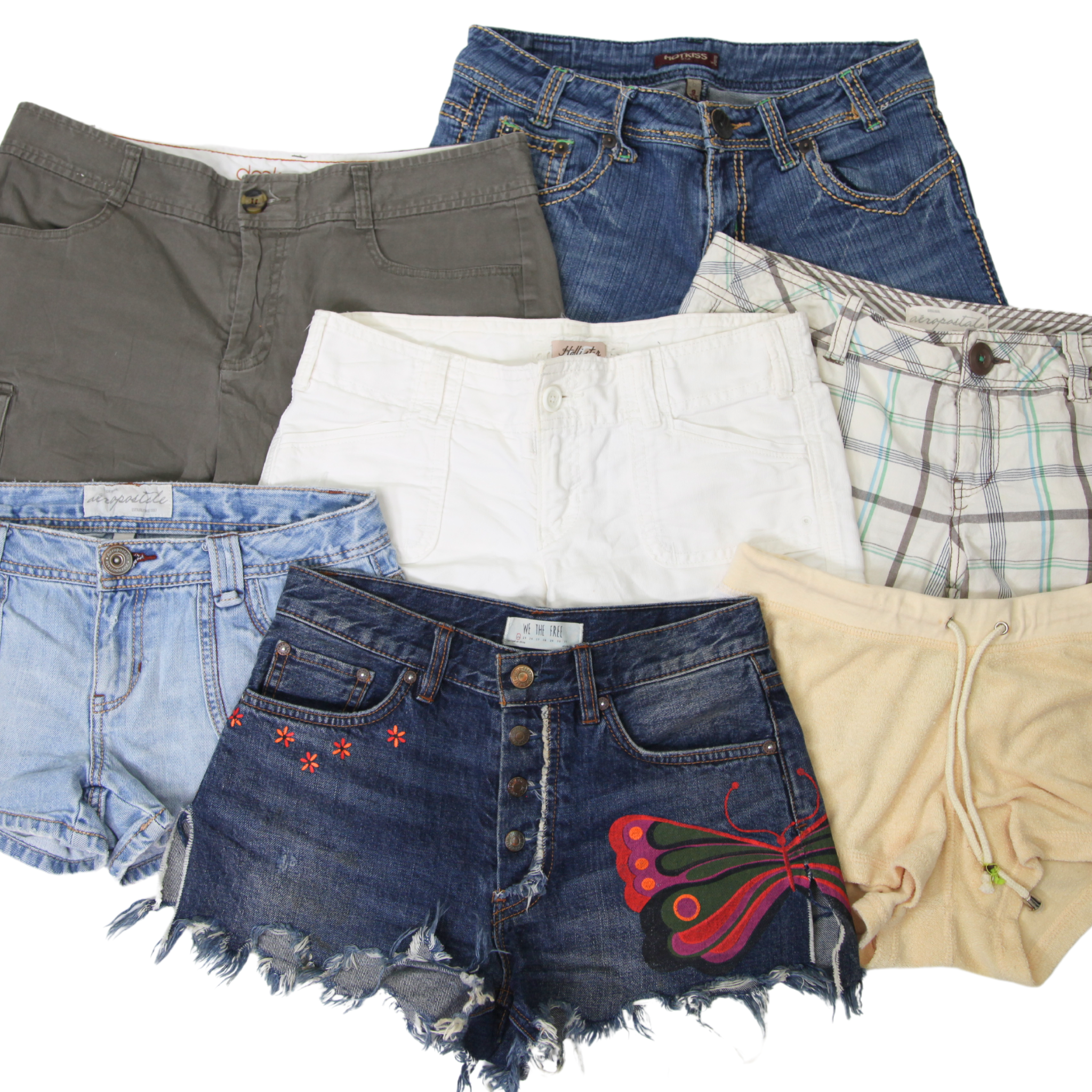 Y2K Women's Shorts Wholesale – Mix of 20 | Vintage 2000s
