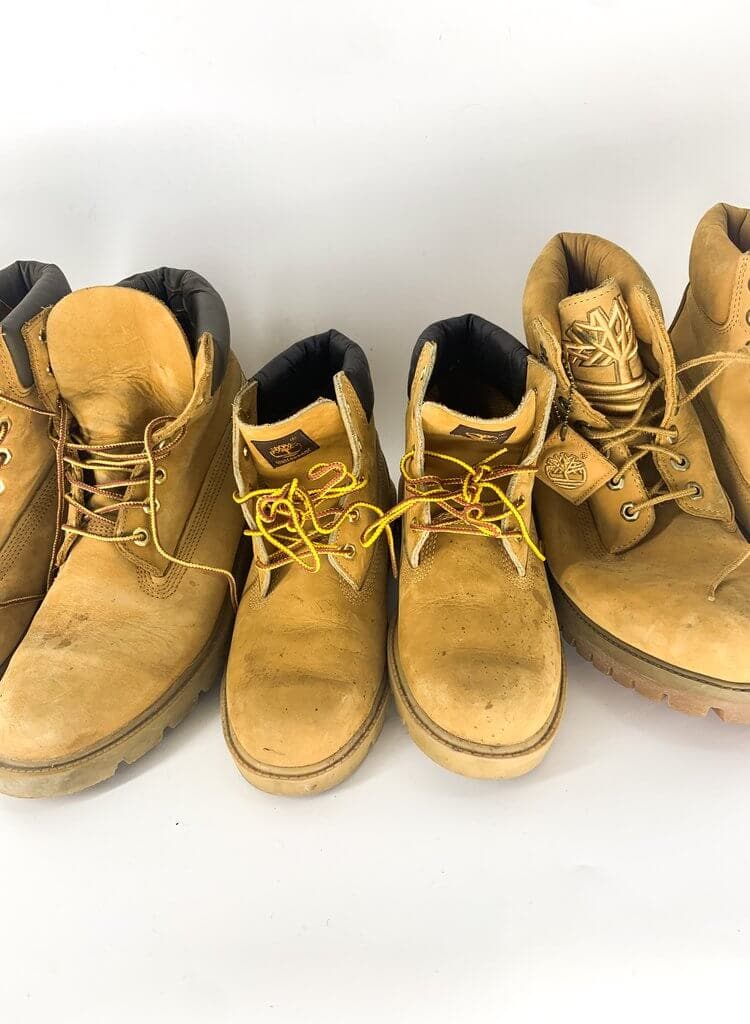 Used Timberlands Wholesale Vintage Shoes for Men and Women - LA Vintage