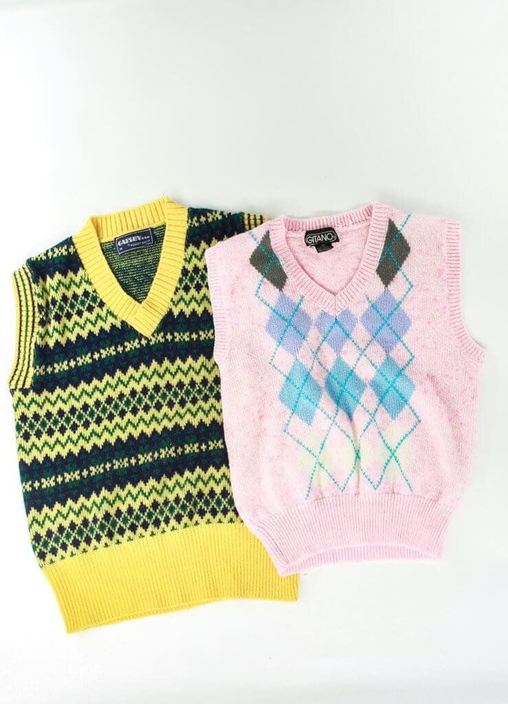 【美品】LAD MUSICIAN LINEN KNIT ARGYLE VEST 美品】LAD MUSICIAN LINEN KNIT ARGYLE VEST