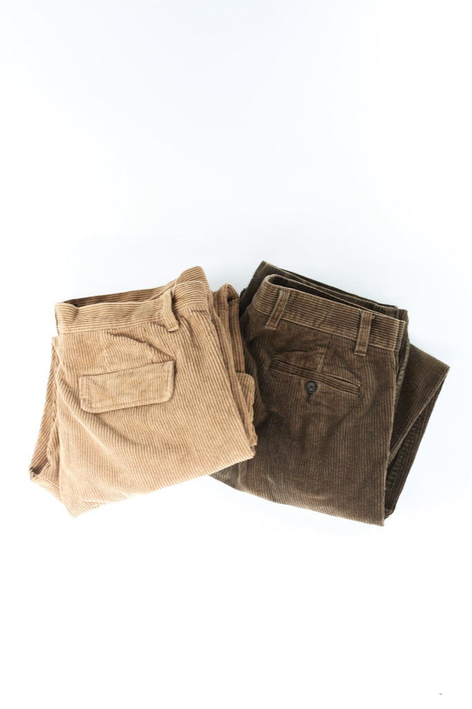 Vintage Men's Corduroy Trouser Mix of 10 - LA Vintage Wholesale 