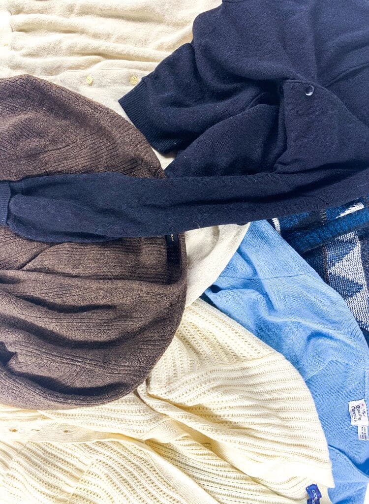 Men's Cardigan Sweater - LAV