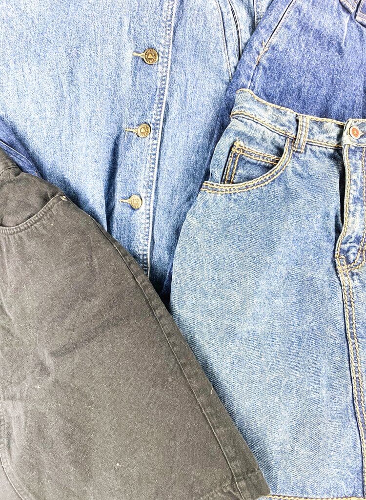 Midi/Maxi Denim Skirt Mix Of 20 - LA Vintage