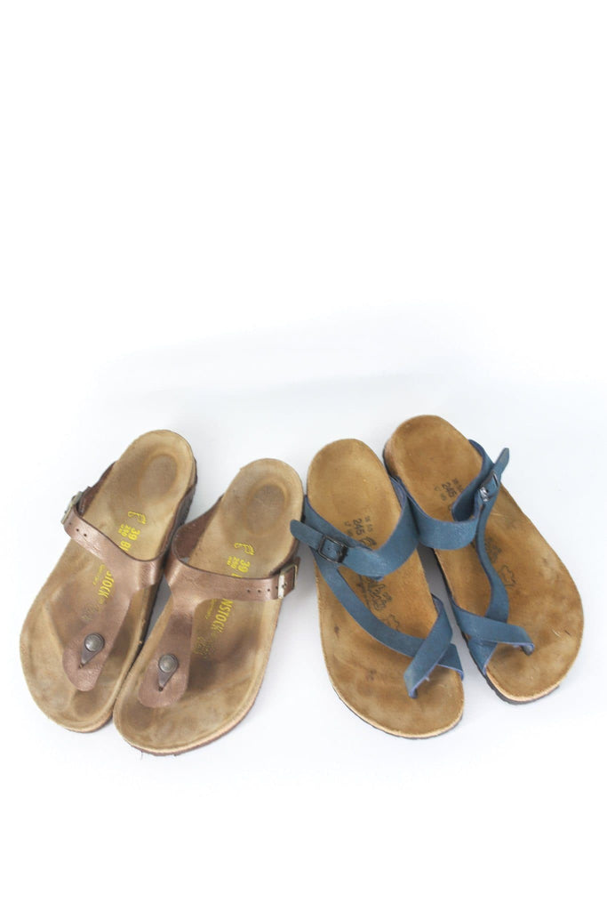Vintage Birkenstock Sandal Mix of 10 Pairs - LA Vintage 