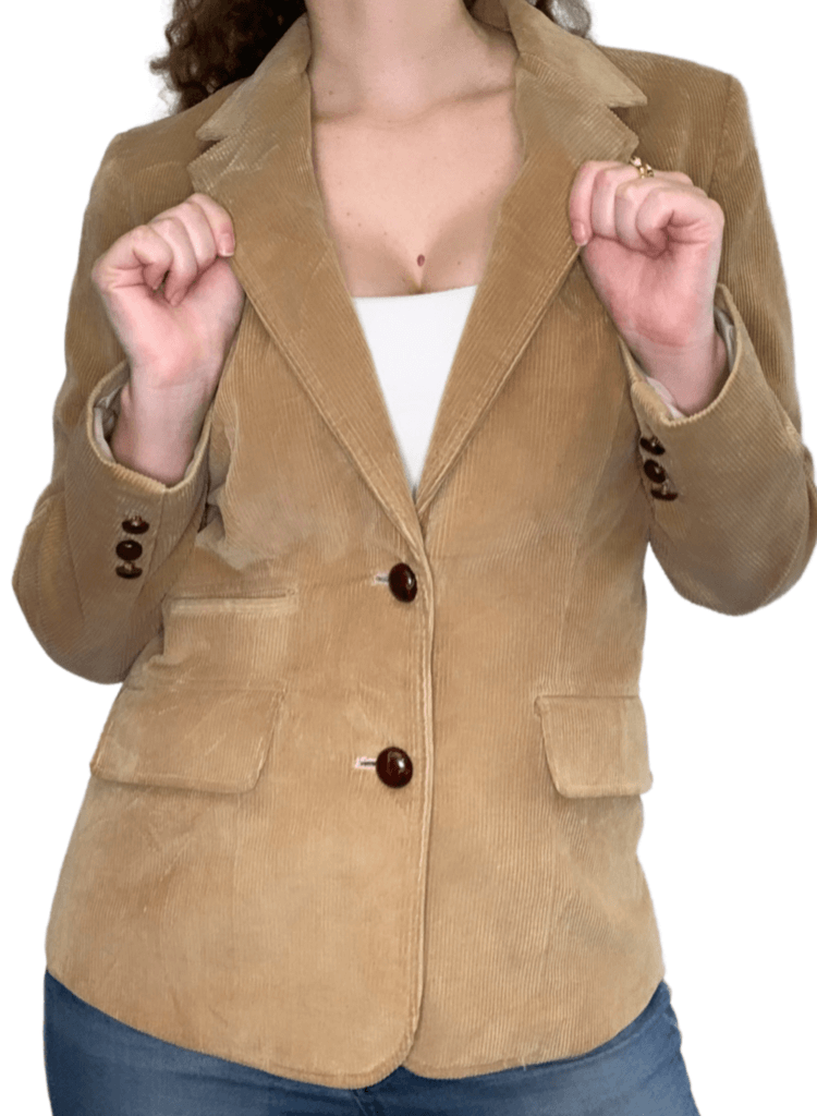 Modern Women Cordouroy Jacket Mix