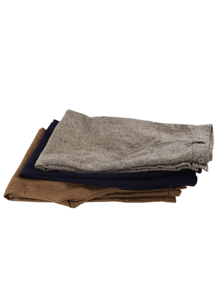 Vintage Men's High-Waist Trouser Mix - LA Vintage Wholesale