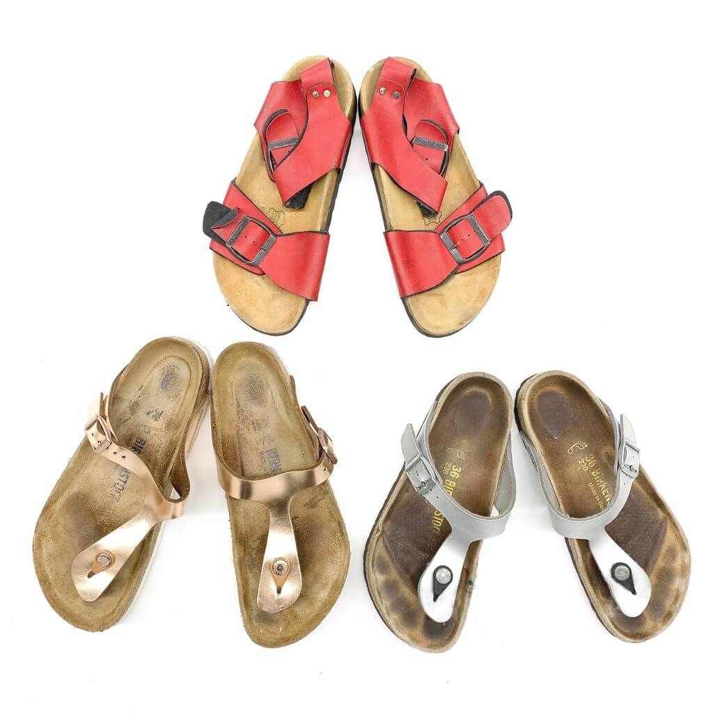 Vintage Birkenstock Sandal Mix of 10