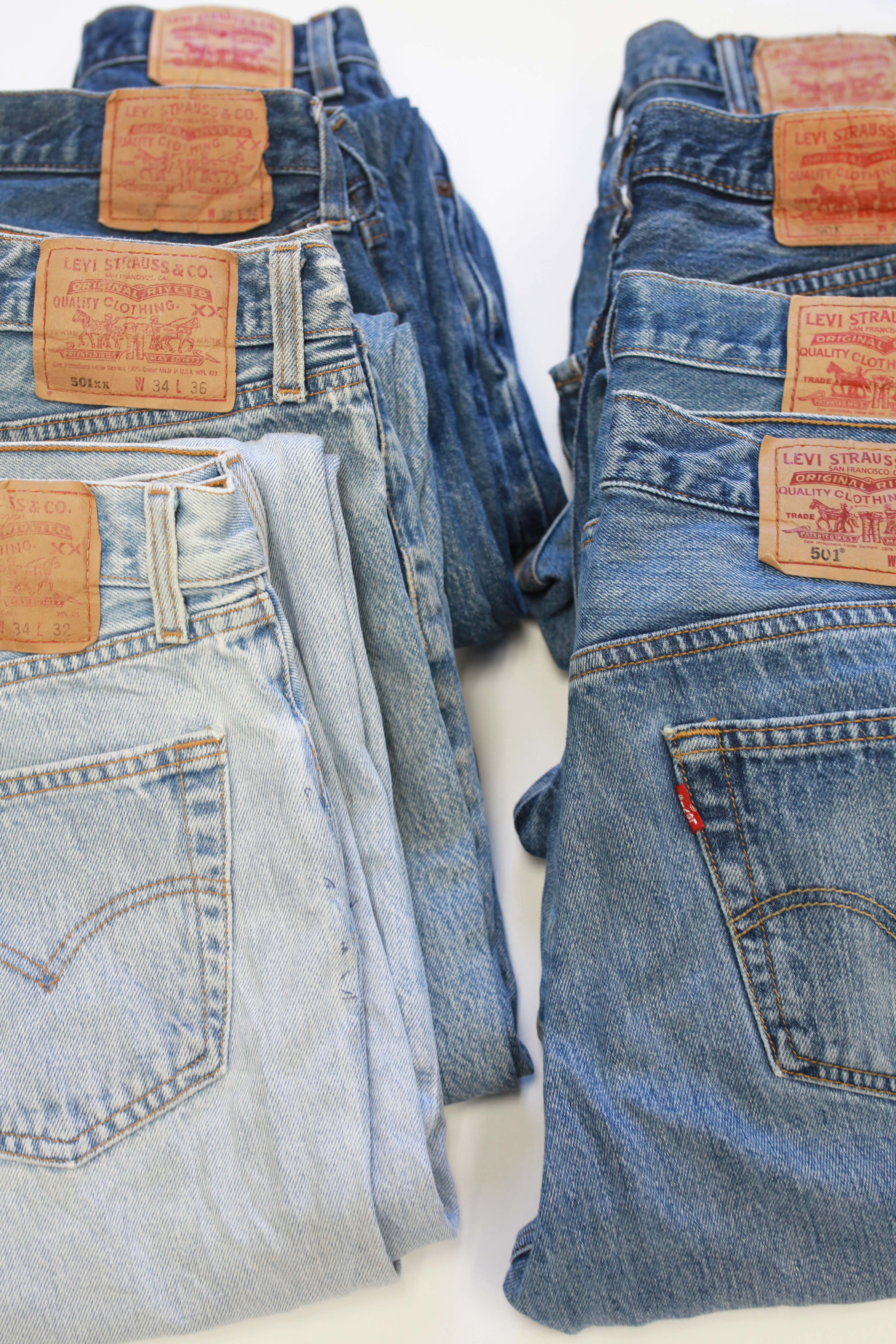 Vintage Levi's Jeans Mix of 10 LA Vintage