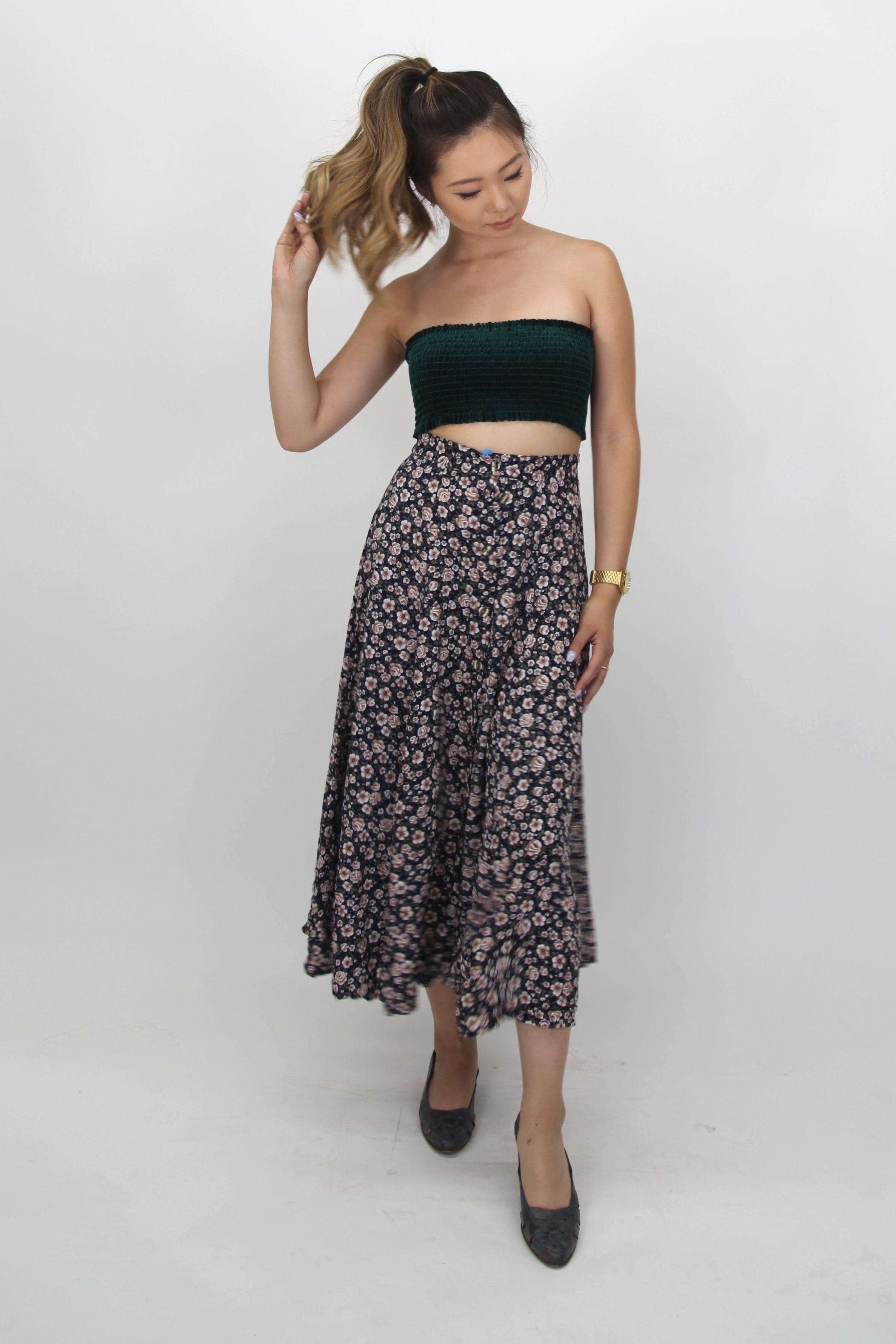 Vintage Maxi Skirt Mix of 20 Pieces - LA Vintage Wholesale 