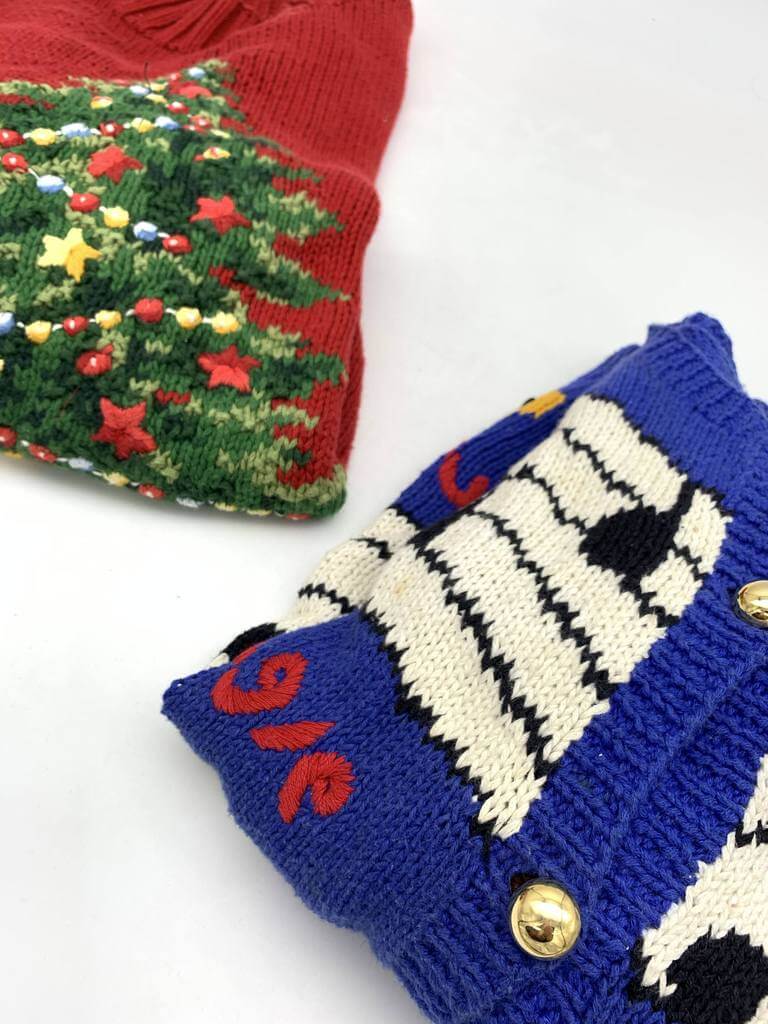 Vintage Christmas Sweater Bale