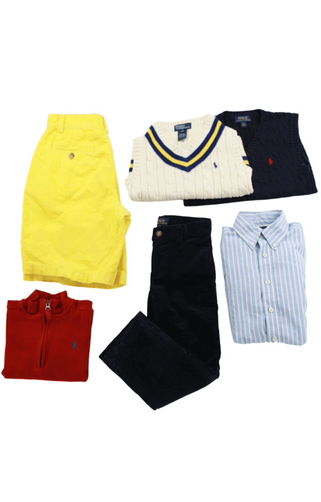 Kid's Ralph Lauren Branded Mix of 20 - LA Vintage Wholesale