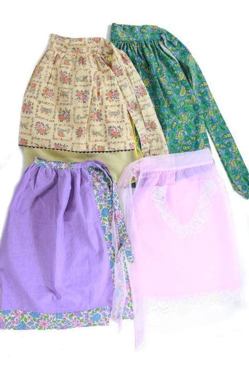 Vintage Apron Mix of 10 - LA Vintage Wholesale 