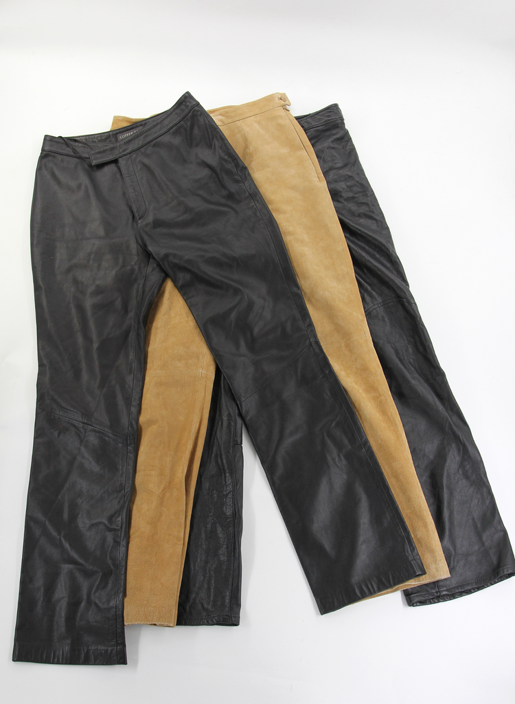 Vintage Women's Leather Pants Mix of 15